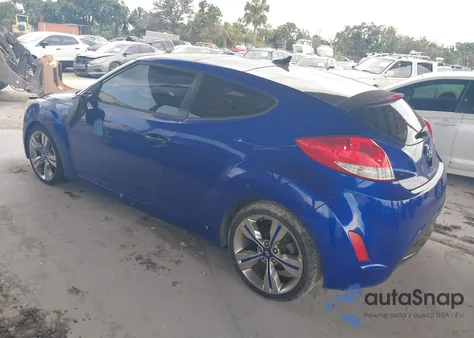 2012 Hyundai Veloster Base W/Gray из США, поврежденный, VIN KMHTC6AD0CU034683